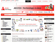 Tablet Screenshot of accesstechnology.ro